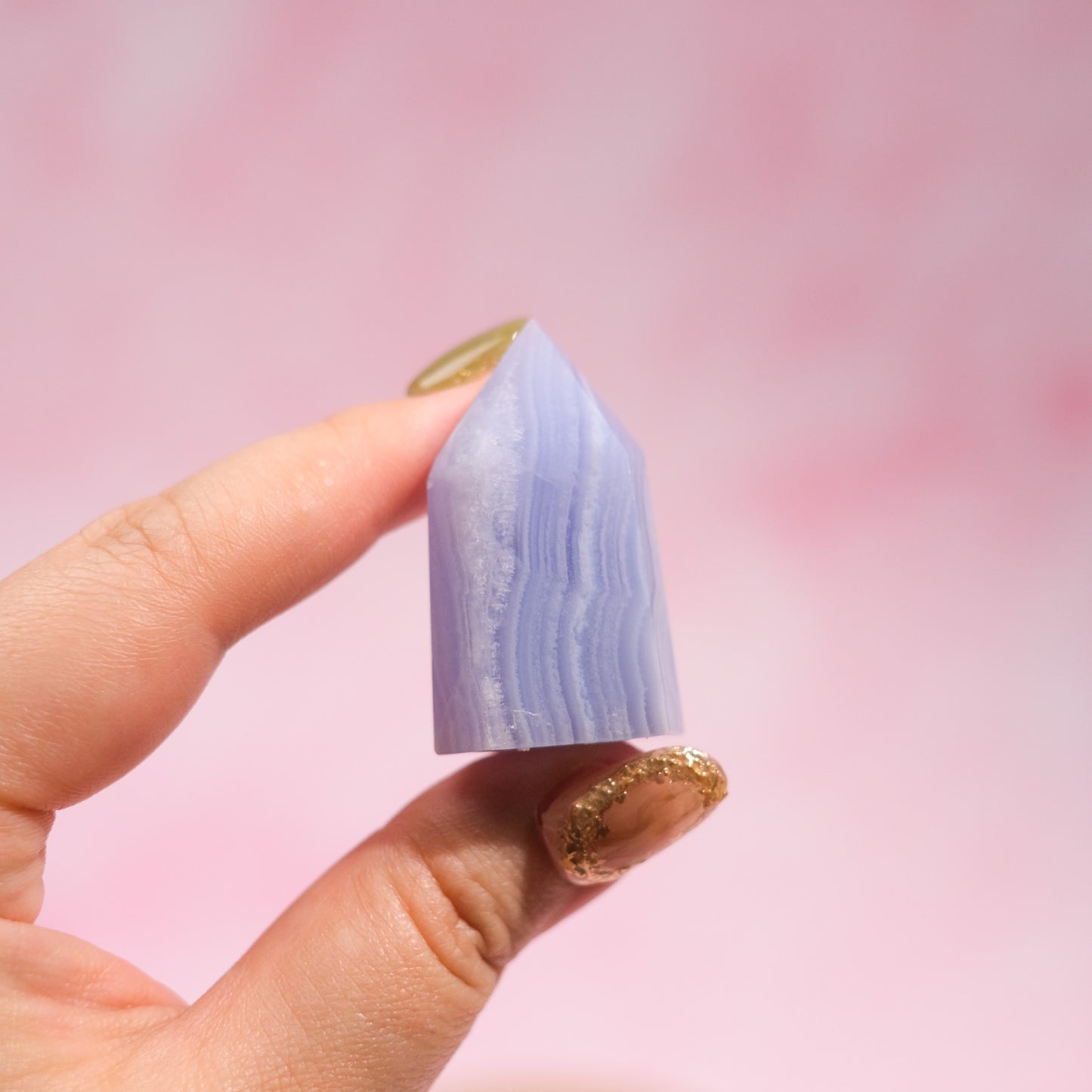 The Not-So-Polished : Blue Lace Agate Small Point (NC)