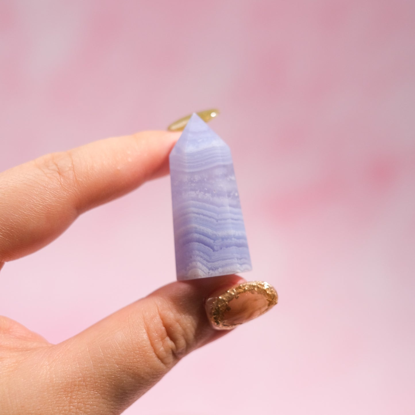 The Not-So-Polished : Blue Lace Agate Small Point (ND)