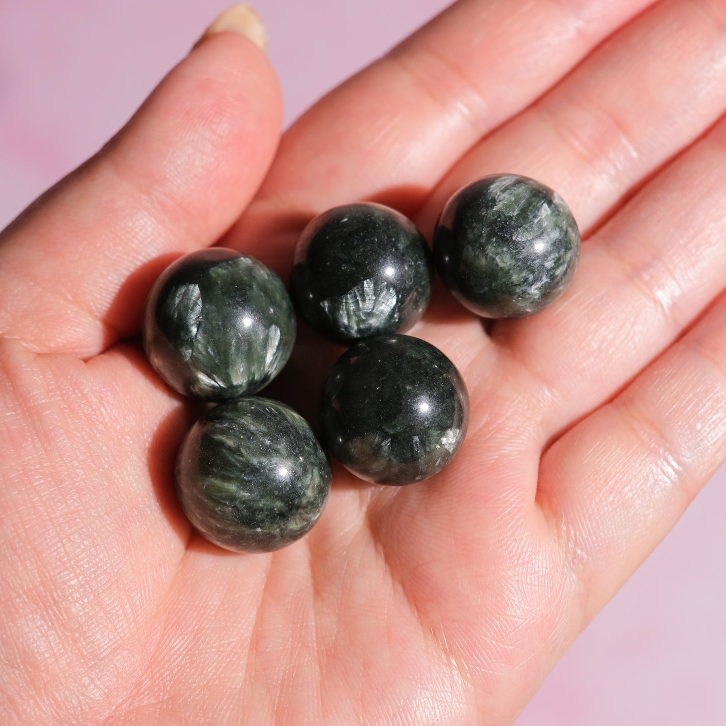 Seraphinite Mini Sphere