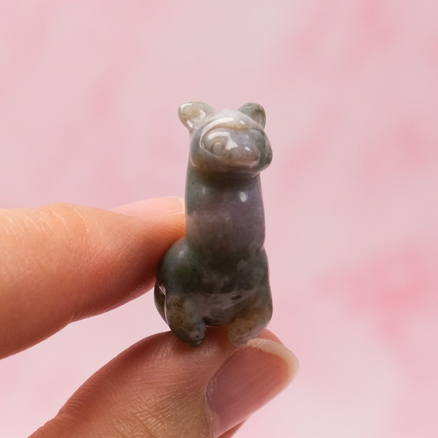 Moss Agate Mini Alpaca