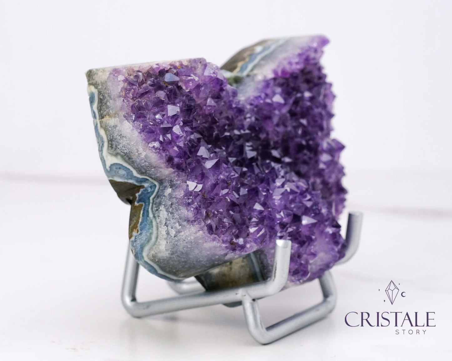 Butterfly Shaped Amethyst Cluster #1
