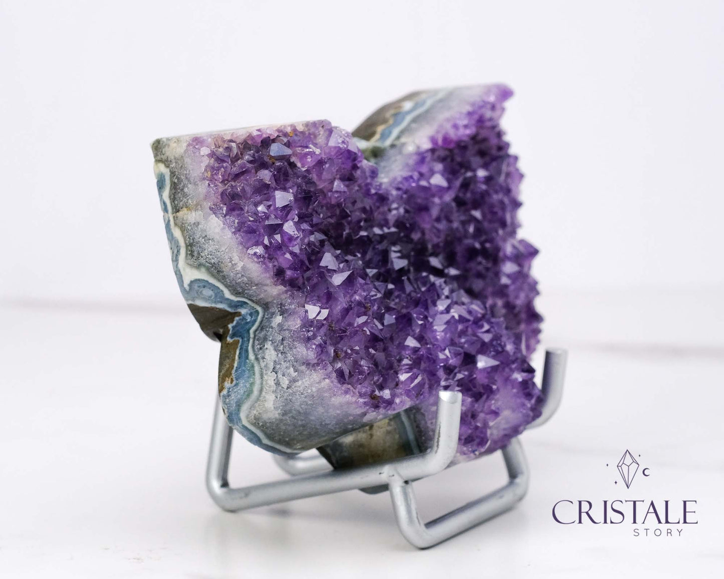 Butterfly Shaped Amethyst Cluster #1