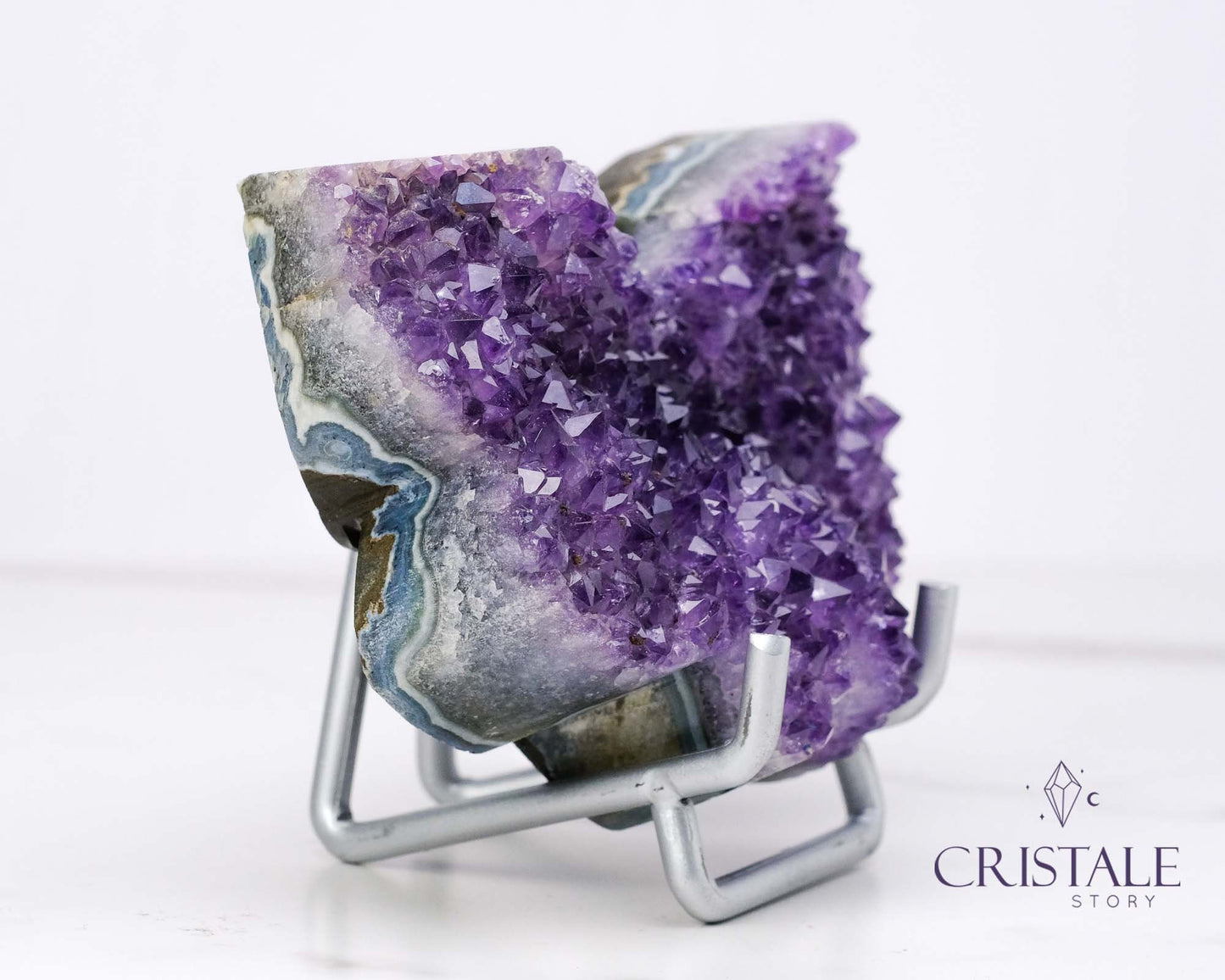 Butterfly Shaped Amethyst Cluster #1