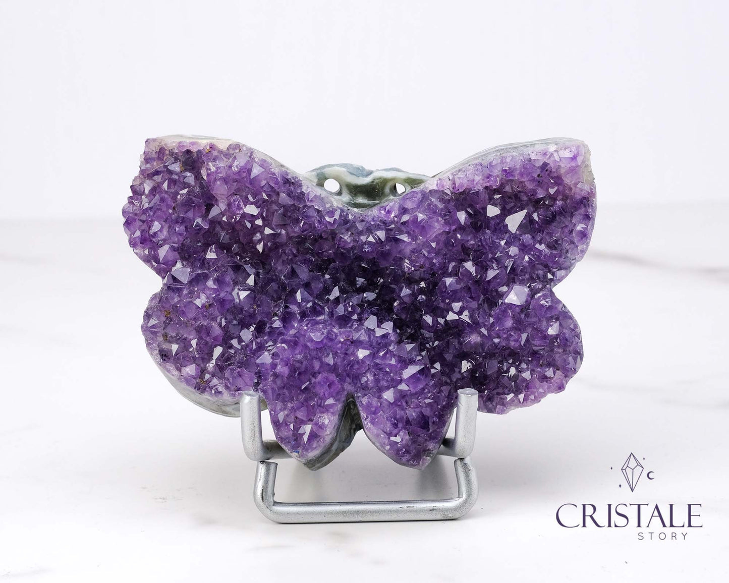 Butterfly Shaped Amethyst Cluster #1