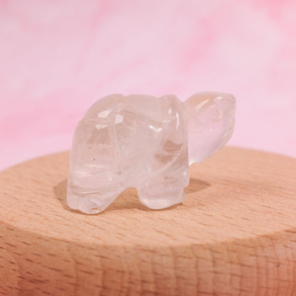 Clear Quartz Tortoise