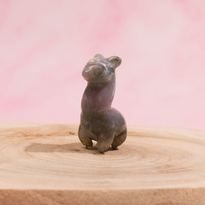 Moss Agate Mini Alpaca