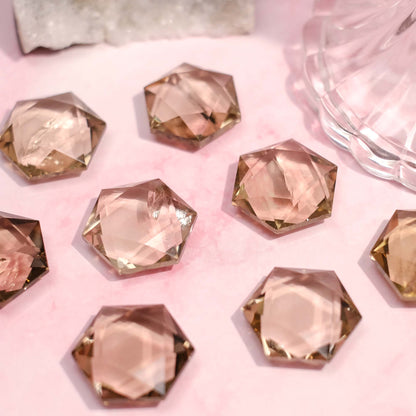Smoky Quartz Star of David
