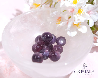 Gem Lepidolite Mini Sphere